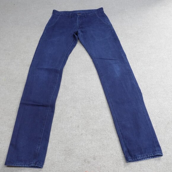 Railcar Jeans 32 x 33 Blue Raw White Line Selvedge Made in USA - Picture 1 of 13